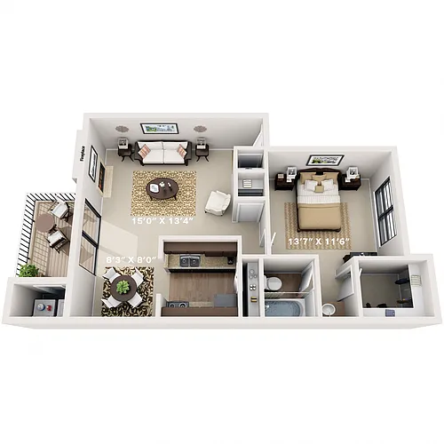 Floor plan Live Oak
