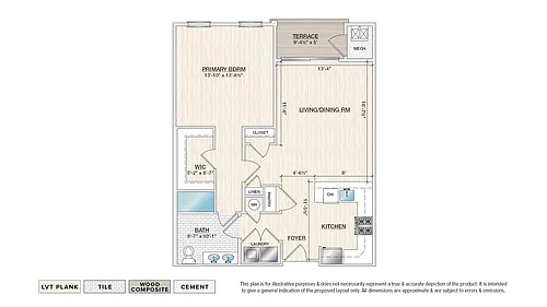 Floor plan The Lily A-1