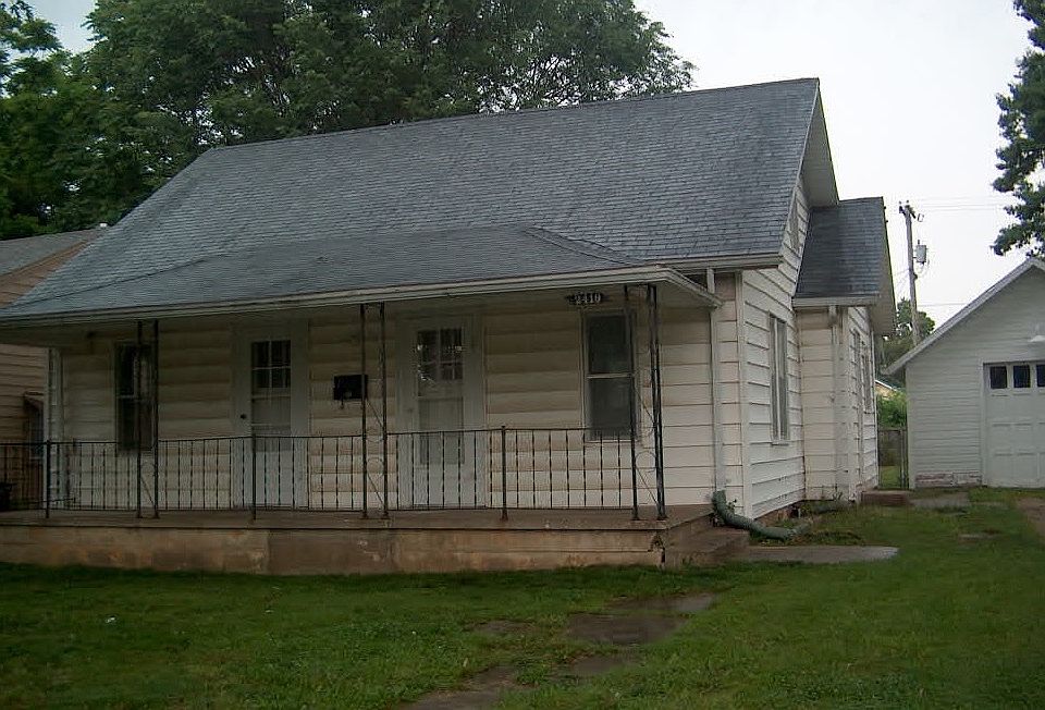 Front View with Covered Porch