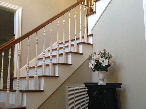 Two story foyer