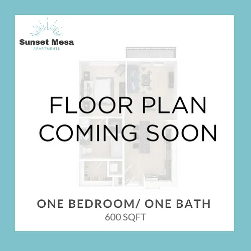 Floor plan One Bedroom