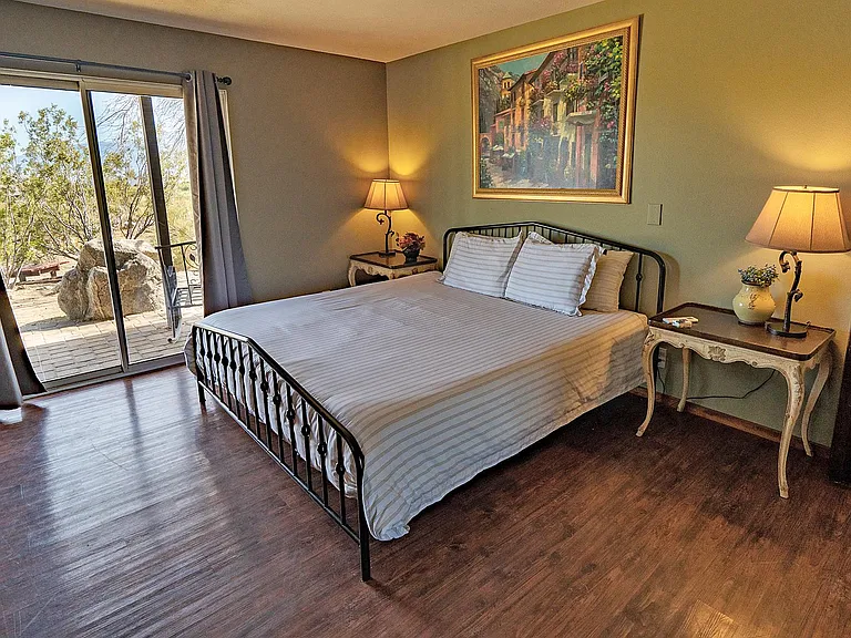 Bedroom #2 with king bed