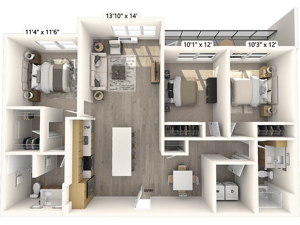 Floor plan C3