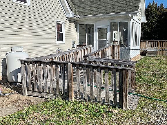 Ramp to sunroom