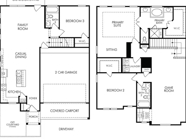 The Haven (2204) Plan, Pinewood Trails - Luxe Series