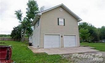 Garage end of the home.
