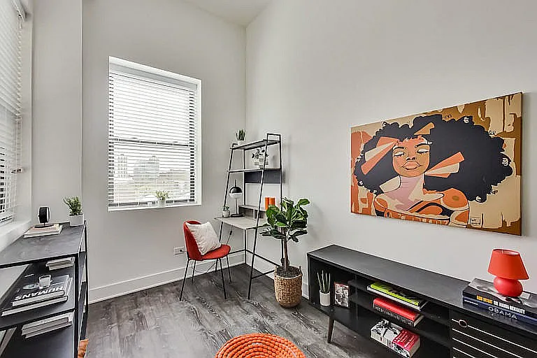 Lofted studio