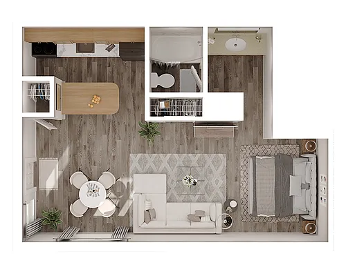Floor plan Studio