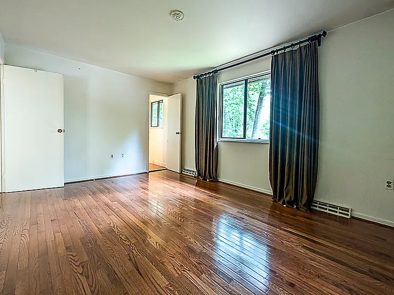 Master bedroom with attached bath room.