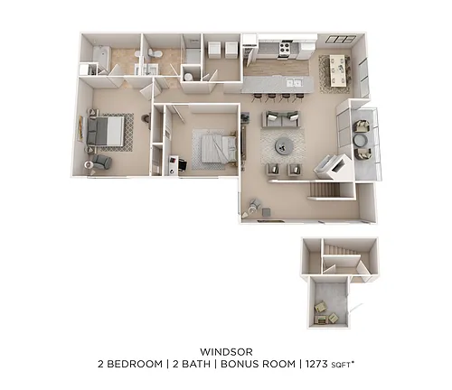 Floor plan Camden w/ Bonus Room
