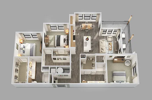 Floor plan C1