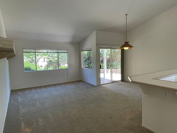Family room and dining area