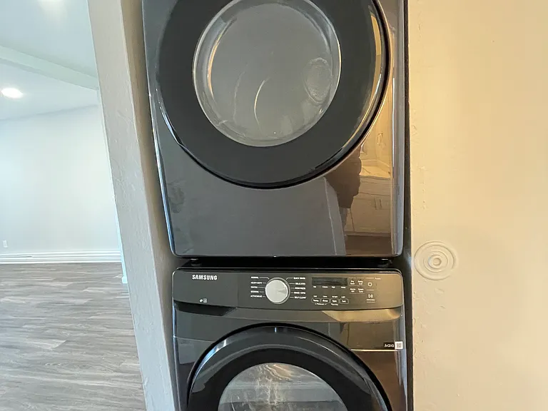 Brand new stackable washer/dryer unit