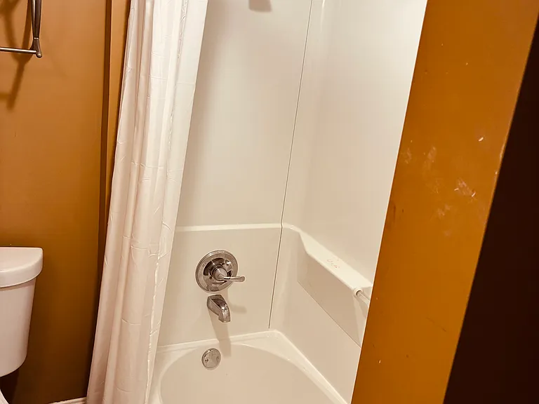 Bathroom with tub