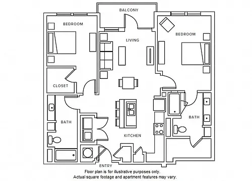 Floor plan B3