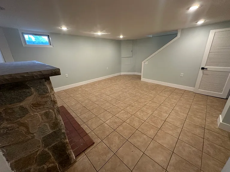 Basement living area