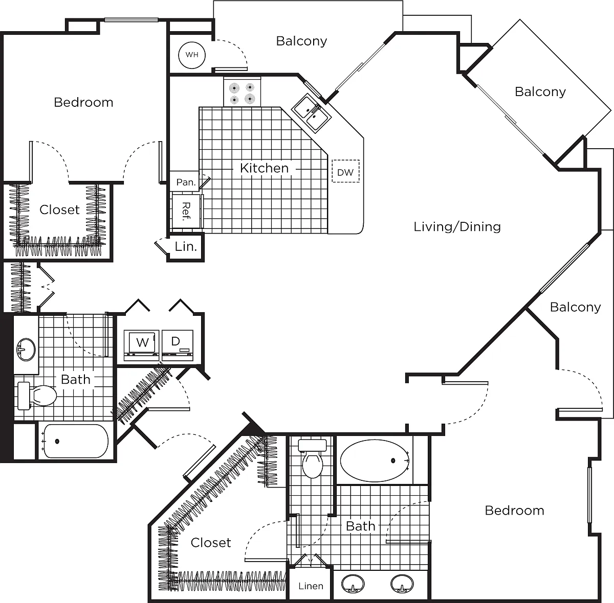 Floor plan Renoir