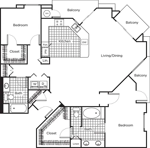 Floor plan Renoir