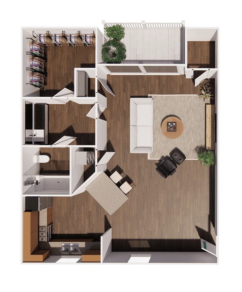 Floor plan The Foxtail