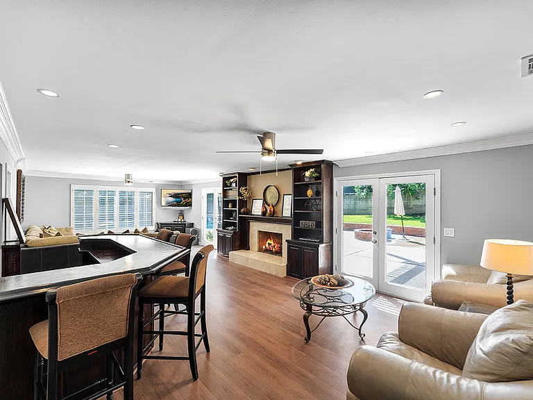 Family Room and Bar