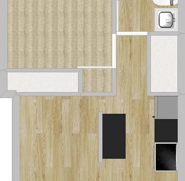 One Bedroom One Bath One Bedroom One Bath