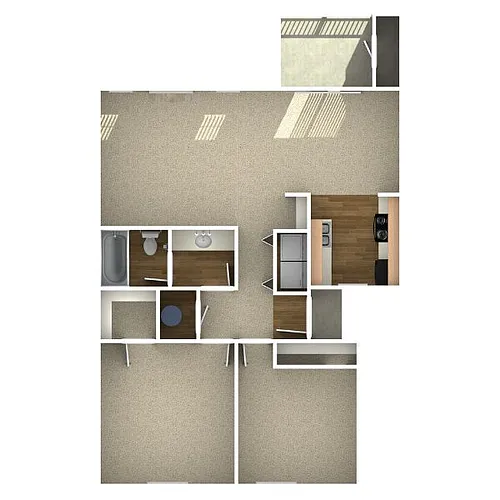 Floor plan Ravenna Bungalow Upgrade
