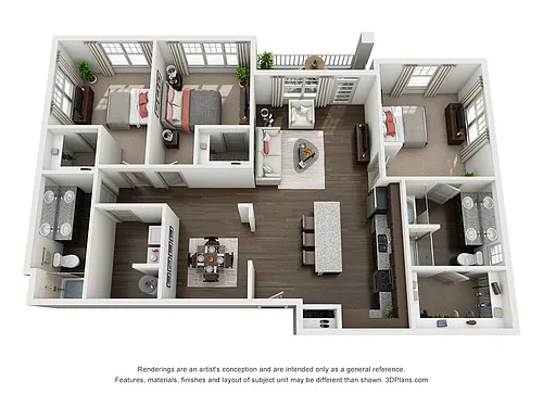 Floor plan 3A