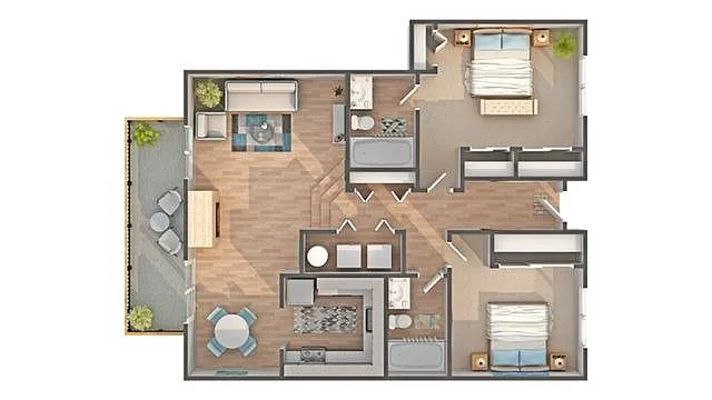 Floor plan Douglas