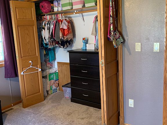 Bedroom #1 lighted closet