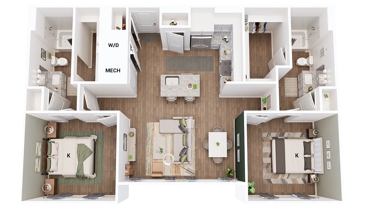 Floor plan B1