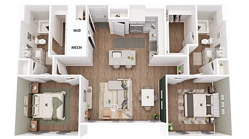 Floor plan B1