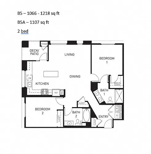 Floor plan B5