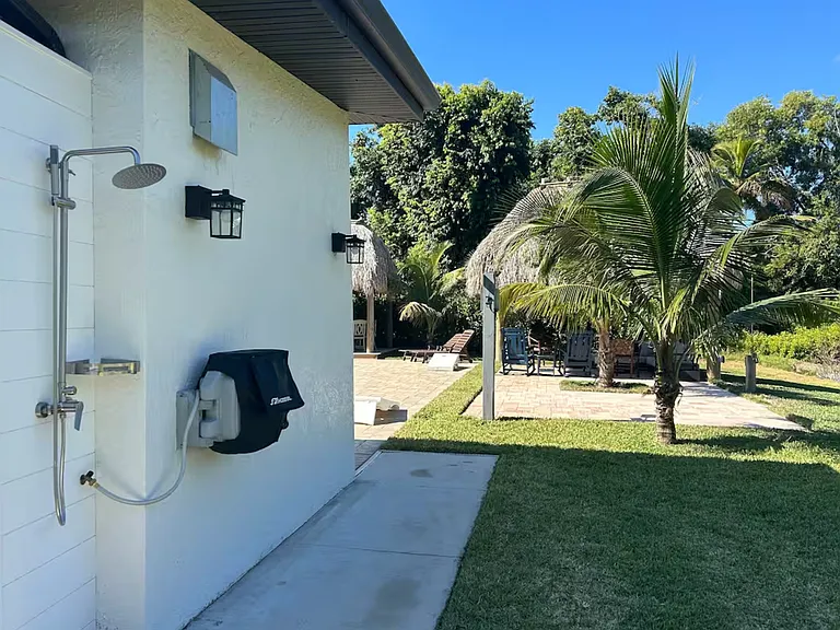Outdoor shower