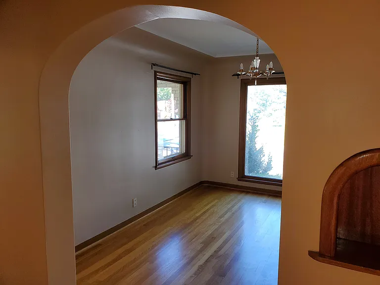 Formal dining room.