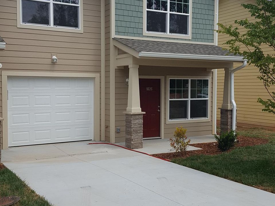 Front of townhouse