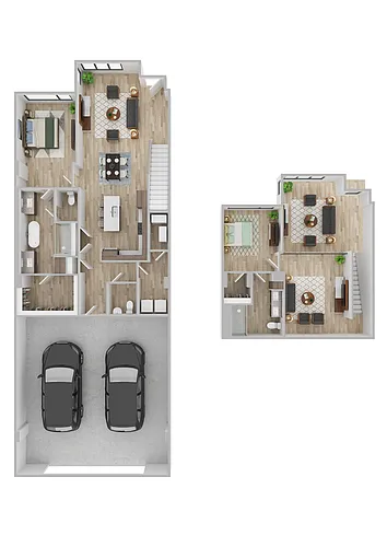Floor plan Townhome