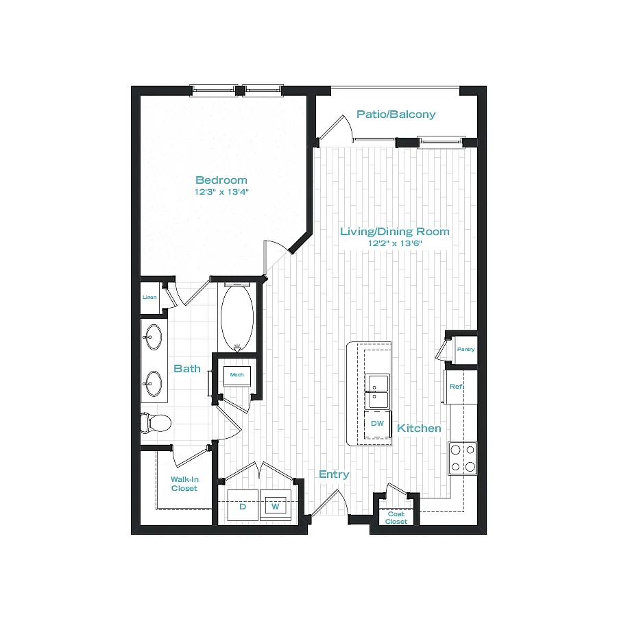 Floor plan A7