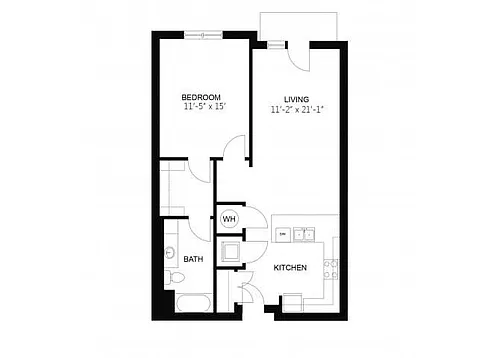 Floor plan LaSalle
