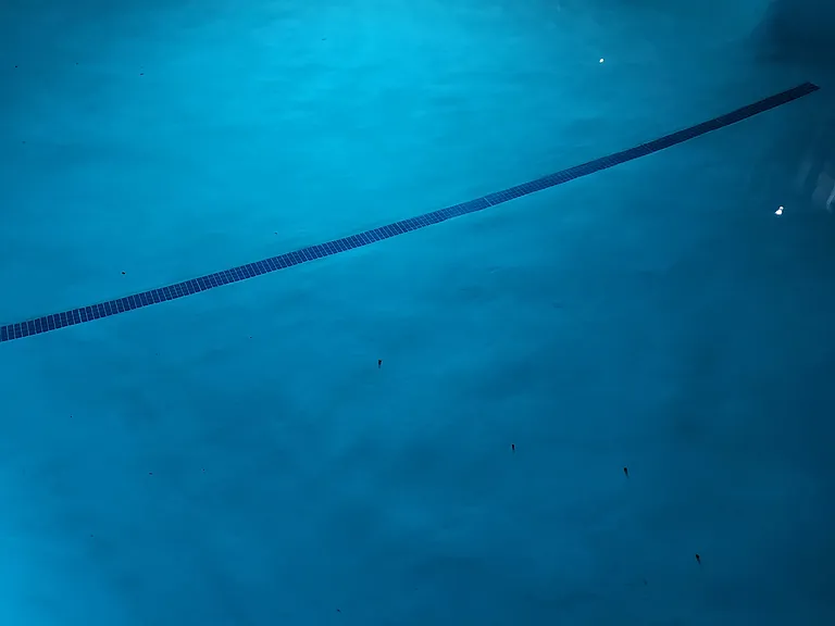 Pool View at Night