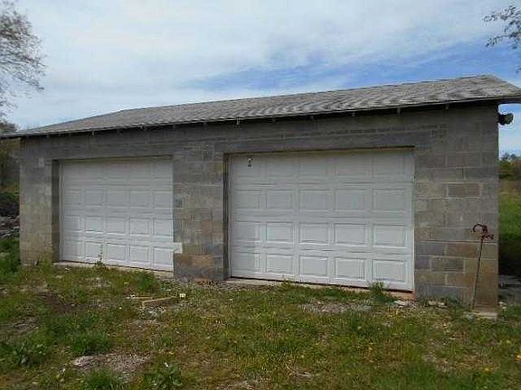 Detached two car garage