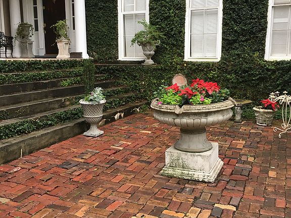 Entry courtyard