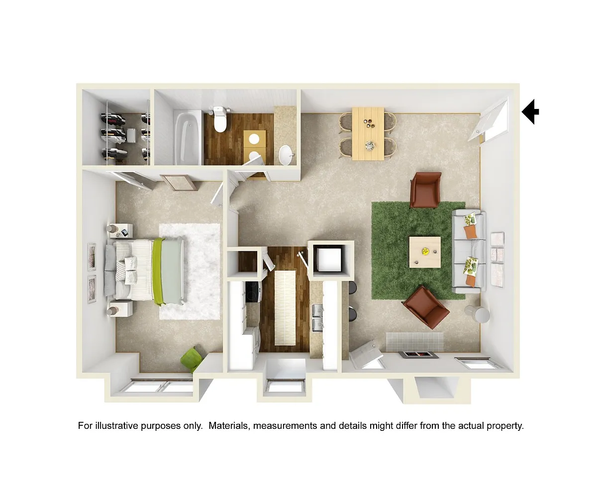 Floor plan A 3