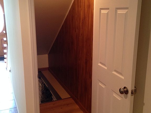 Steps to basement