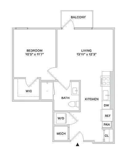 Floor plan A1M
