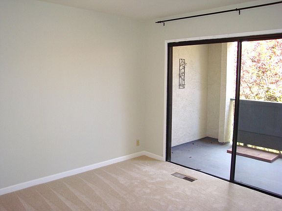 Bedroom with access to spacious deck