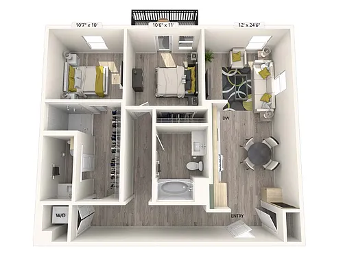 Floor plan 393