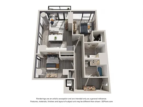 Floor plan B1