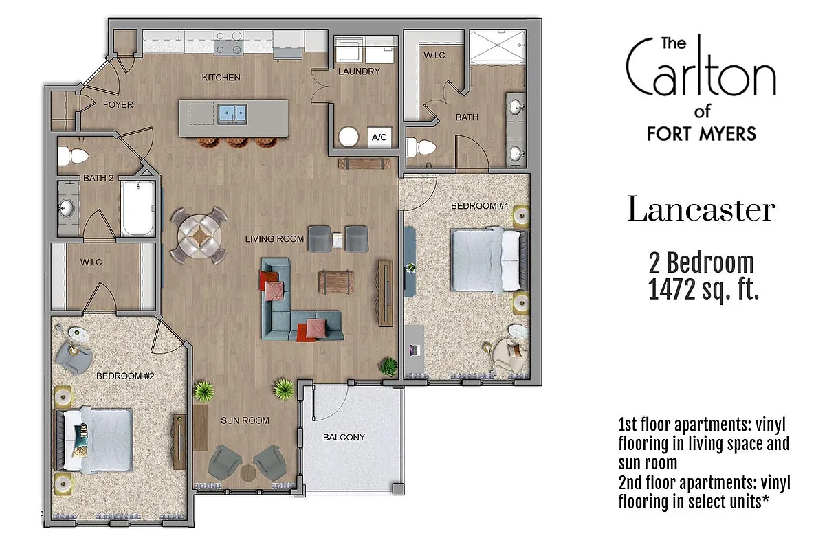 Floor plan Lancaster