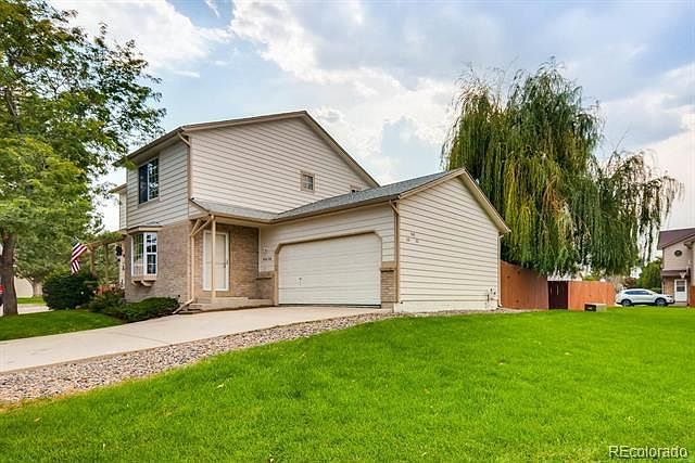Large driveway