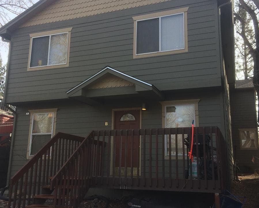 entrance with deck